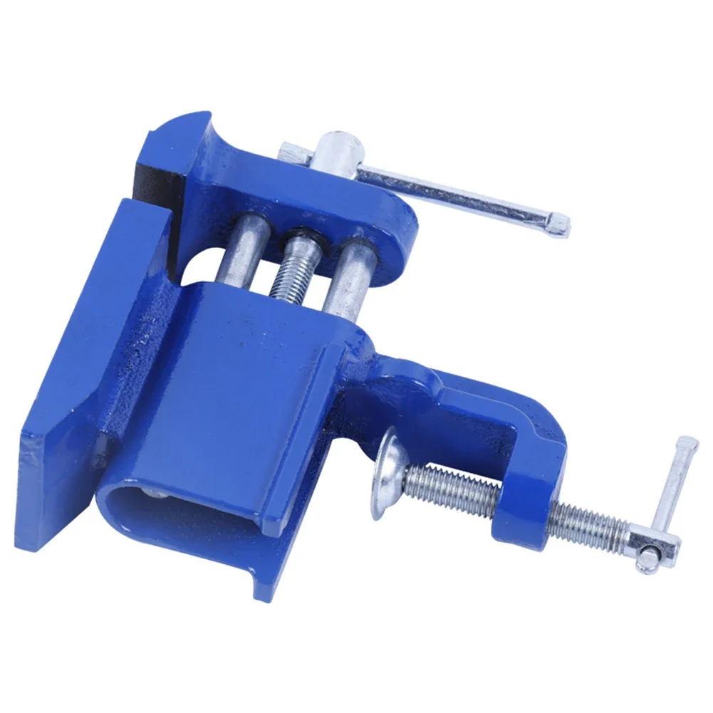 Small Vise Clamp Bench Vise Woodworking Clamp Light Duty Tool For Jewelry Making Steel Slide Rail Simple Storage Portability