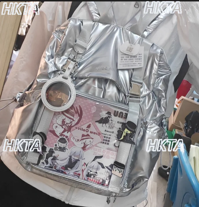 Japanese Style Casual Versatile Pain Bags Women Mine Summer Fashion Shoulder Daily Drawstrings Large Capacity Schoolbags Ladies