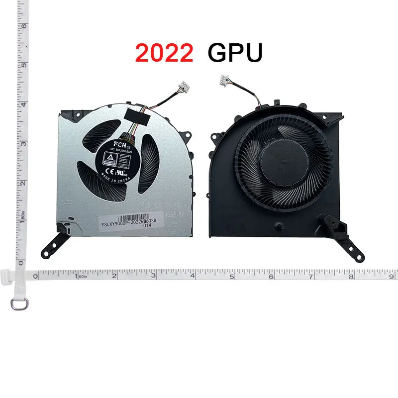 New Cooling Fan For Lenovo Legion 5 Pro 16IAH7H 82RF 16IAH7 82s0 16ARH7 82RY 16ARH7H 82RG 2022 FPLA FPLB 5H40S20488 DC12V