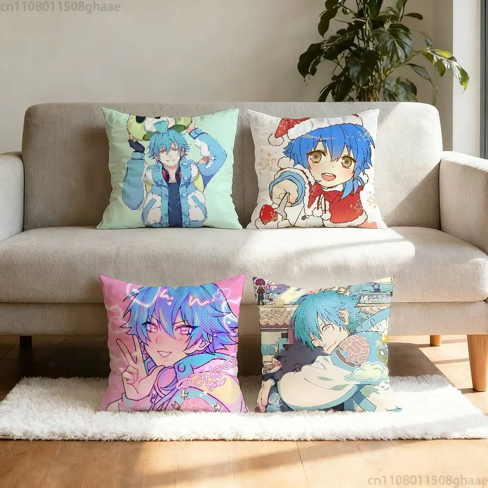 

D-Dramatical M-Murder Aoba Seragaki pillowcase casual style decoration, suitable for home decoration (excluding pillow core)