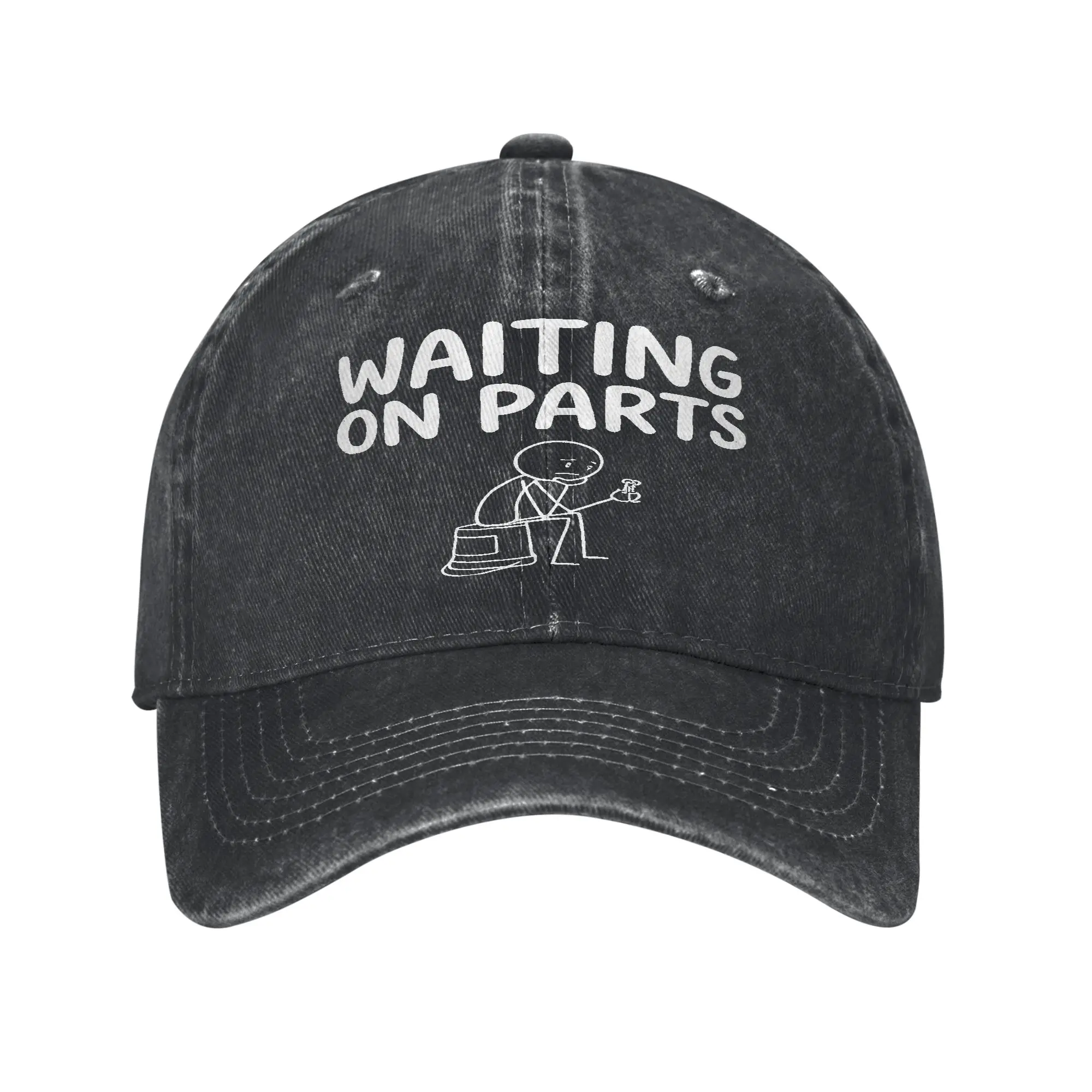Mechanic Men Auto Repair Waiting on Parts Car Cap  Leisure Baseball Cap Hats Visor Protection Snapback Cotton tops gorras