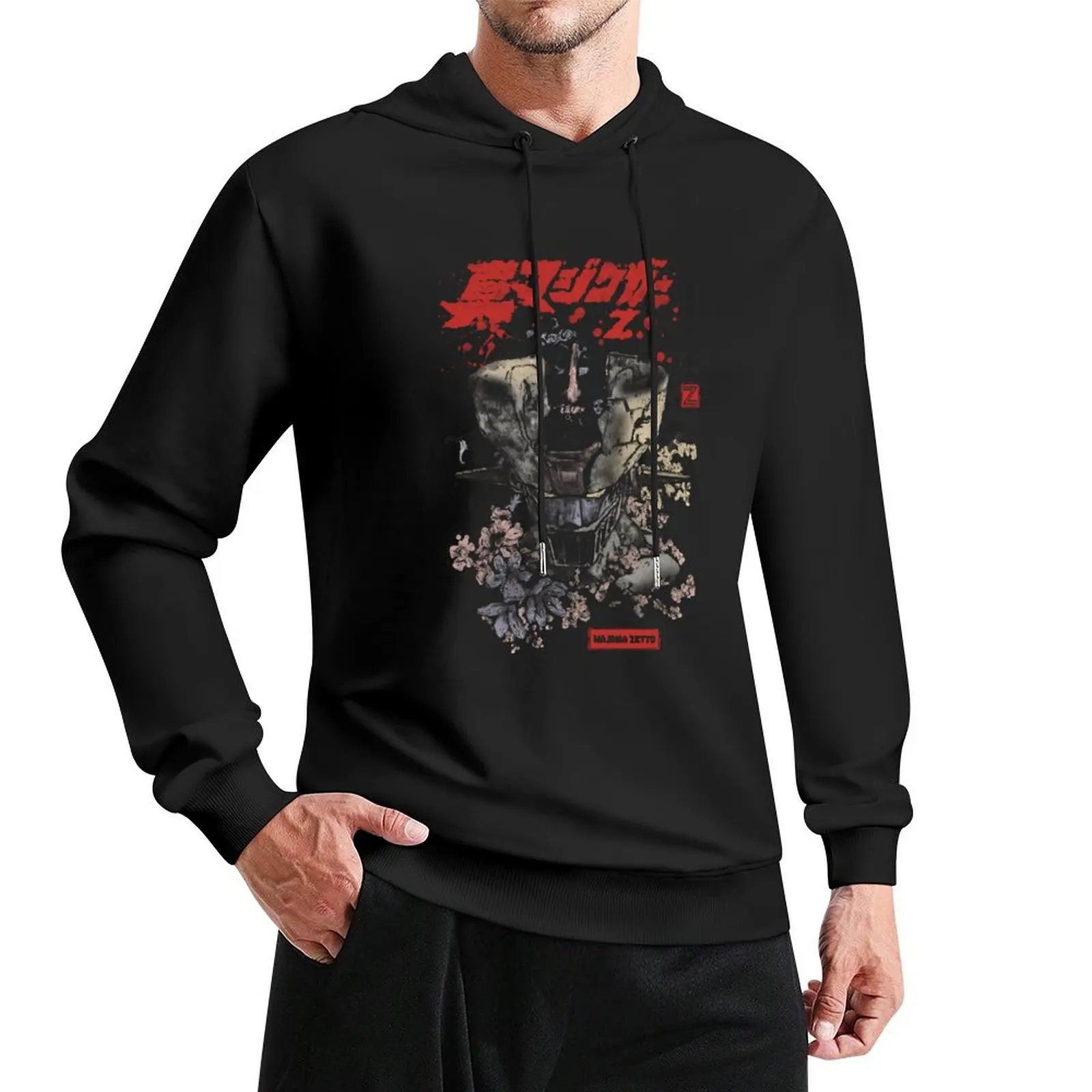 

Z Mecha Ink Pullover Hoodie men's coat men's clothing men wear graphic t shirts men new hoodies and sweatshirts