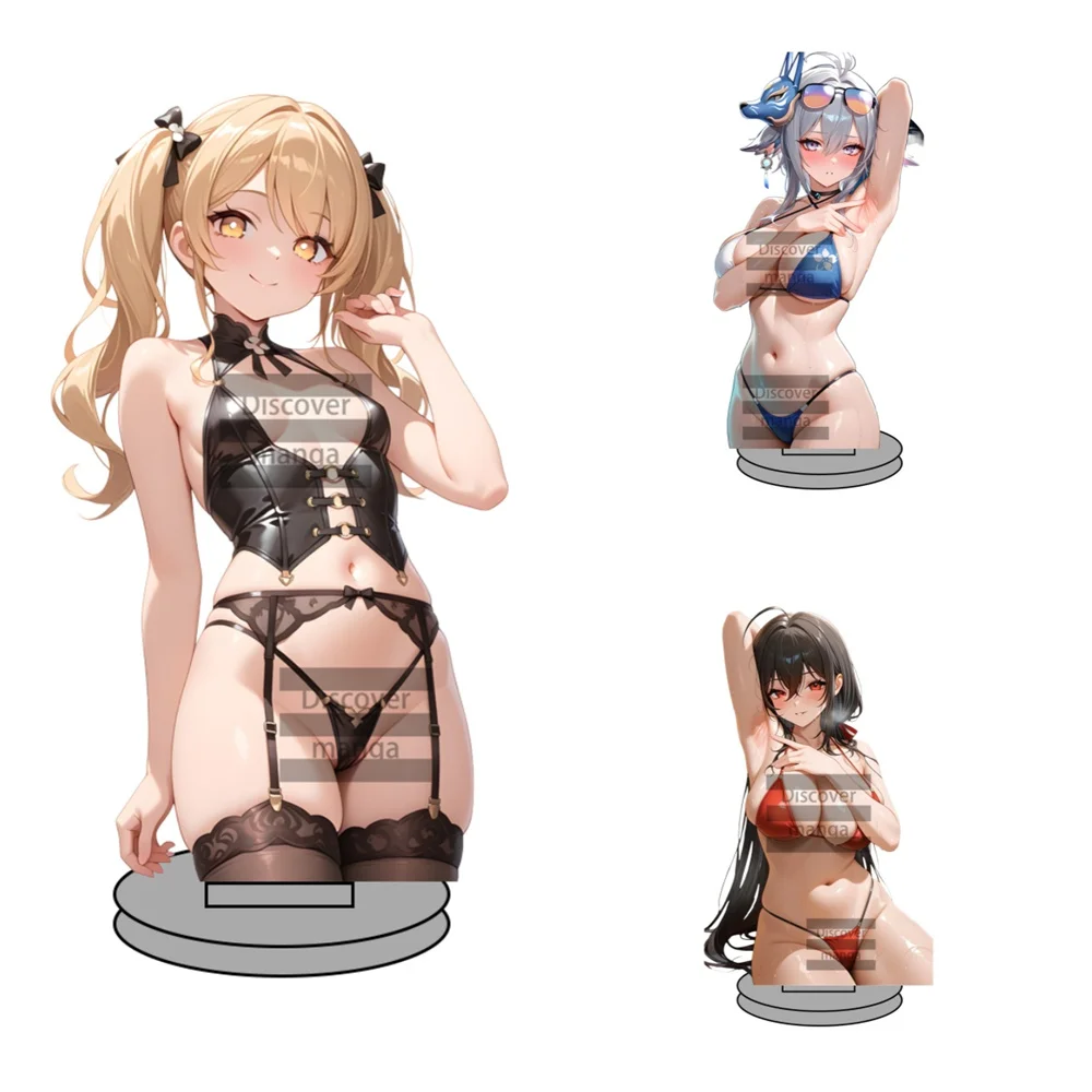 15CM HOT Anime sexy Blue Archive Acrylic Stand Model Cosplay Characters Ornament Accessories Good Collection Gifts