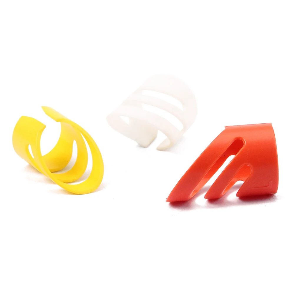 

5 Pcs Ring Finger Cover Acoustic Attack Guitar Picks Thumb Ukulele for Guitars Pickup Bass