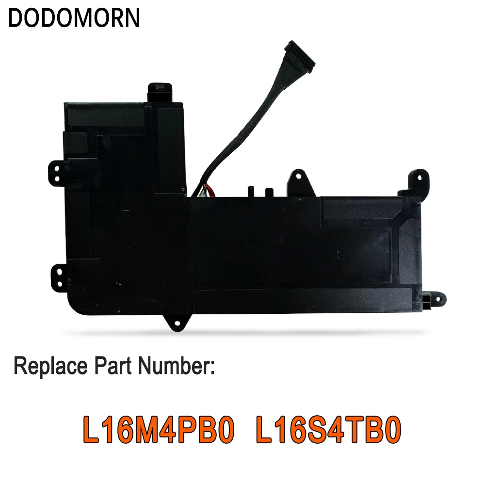 DODOMORN 15.36V 60Wh L16M4PB0 Battery For Lenovo Legion Y720-15IKB,Y710 SIT Laptop L16S4TB0  5B10M33723 5B10M33724 3910mAh