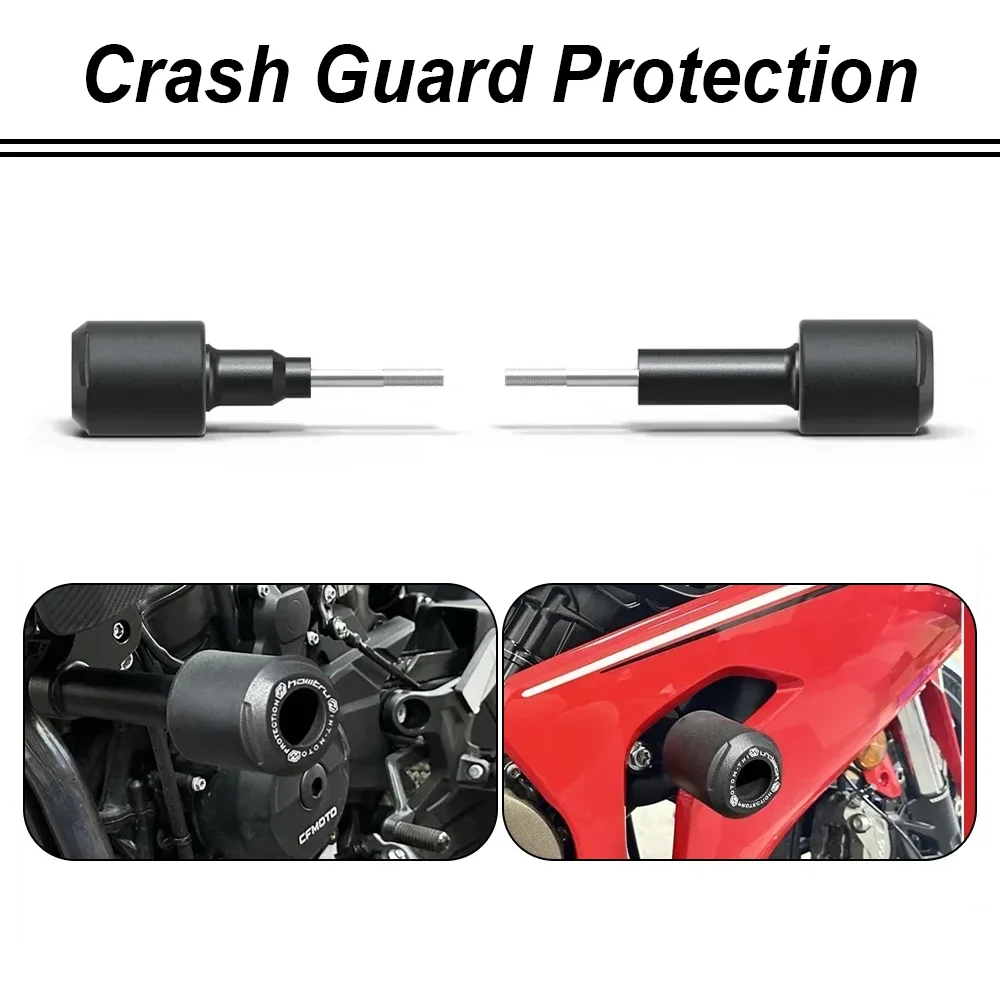 

Для Triumph Street Triple 765R 2017-2024/765RS 2017-2024/765S 2017-2019/S660 2020-2024 ползунки рамы мотоцикла защита от столкновений