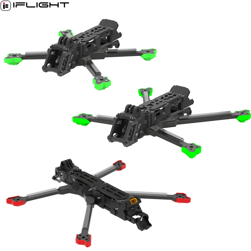 

iFlight Nazgul Evoque F5 / F6 / Chimera7 Pro V2 Frame Kit 5 / 6 / 7.5inch with 6mm Arm for FPV parts