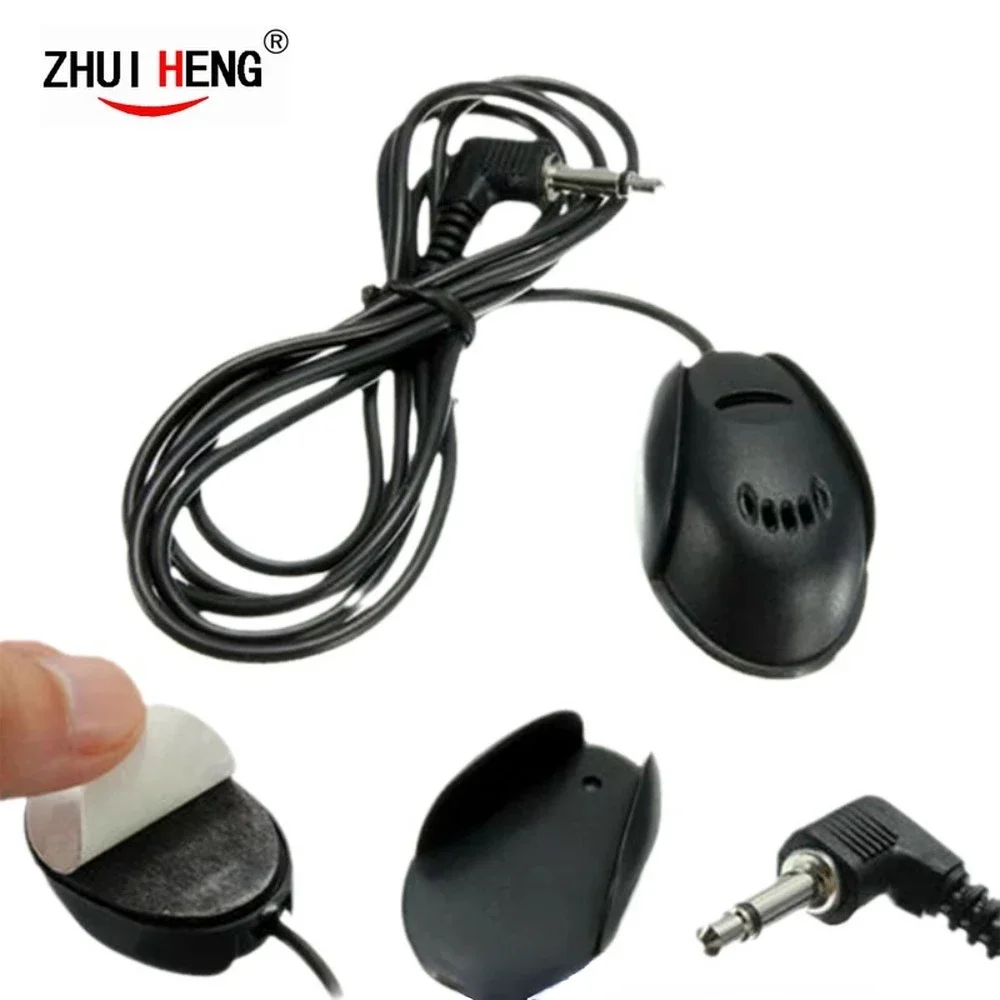 

Car Microphone 3.5mm External Mic for Car Vehicle Unit Bluetooth-compatible Adhesive Stereo Radio GPS