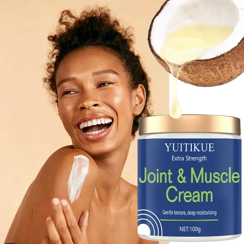 Extra Strength Joint & Muscle Cream 100g - Deep Moisturizing Formula, Gentle Texture for Neck, Shoulders, Knees & Elbows