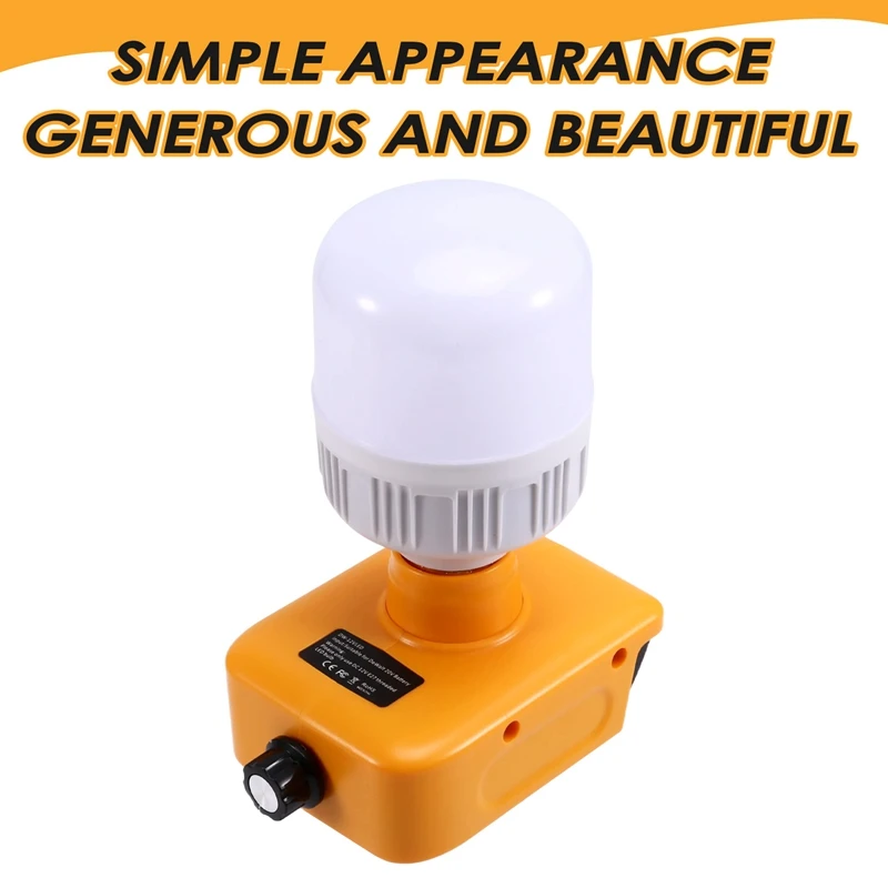 AT64 para DEWALT 18V 20V batería LED luz de trabajo linterna foco herramienta de emergencia al aire libre luz