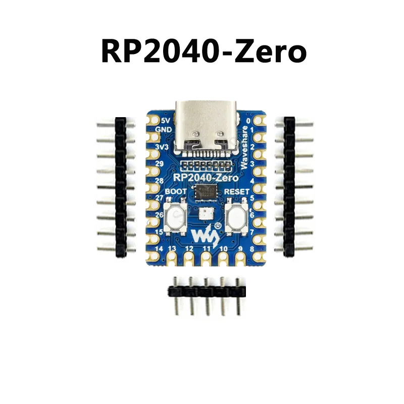 Raspberry Pi Pico / Pico W / RP2040-Zero/RP2040-Core-A/W25q16 & Rp2040 (Chip)/RP2040-Tiny/Nul One/Rp2040 Optie