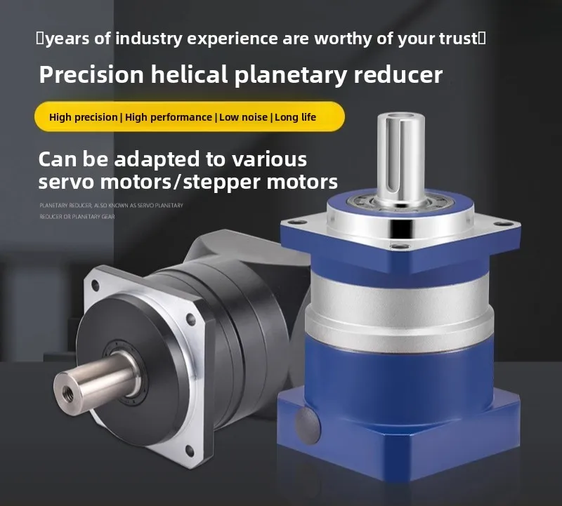 ALF6090 آلة تباطؤ الكواكب الحلزونية عالية الدقة الزاوية اليمنى مع محرك متدرج مع مؤازرة 400 وات 750 وات