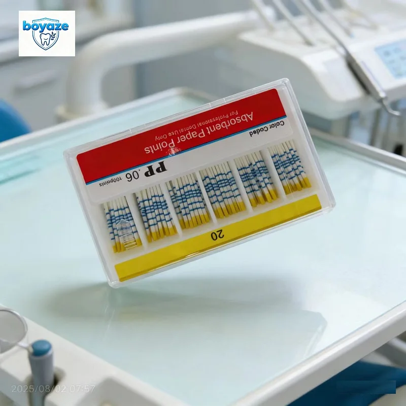 5BOX Dental Gutta Points Taper 04 02 06 Endodontics Absorbent Paper Cone Guttahanger Gutapercha Dental Endodonciar
