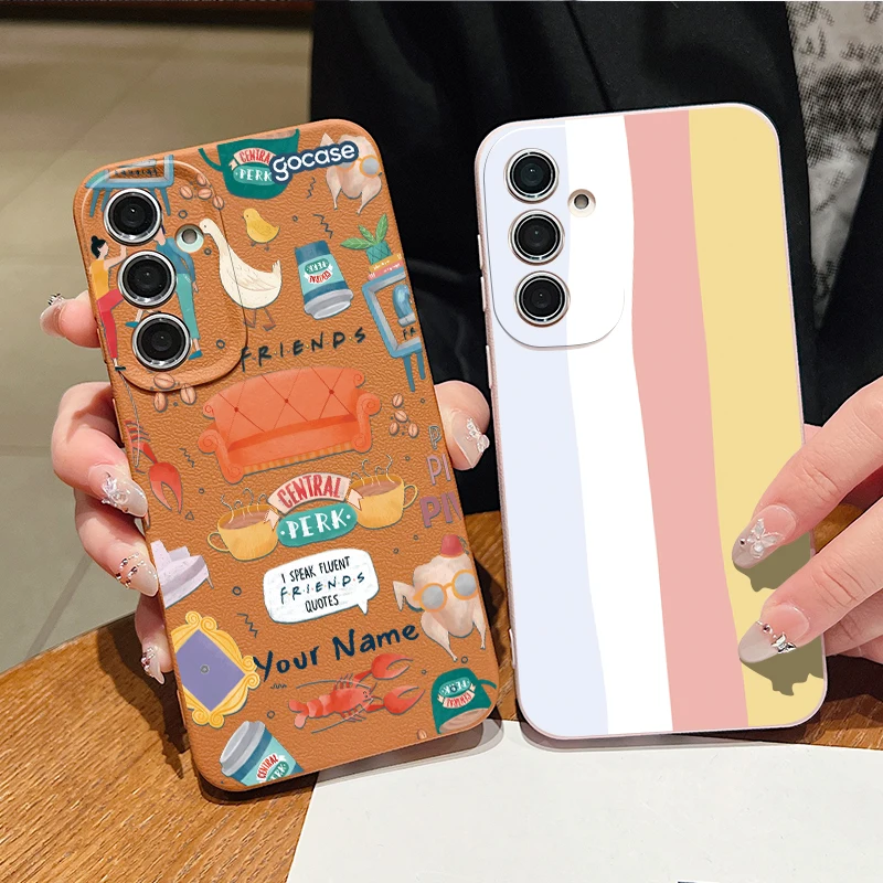 Soft Silicone Phone Case For Samsung Galaxy S26 S25 S24 Ultra S23 S25 FE A57 A17 A56 A55 A37 A36 A16 A54 Cartoon Patterned Cover