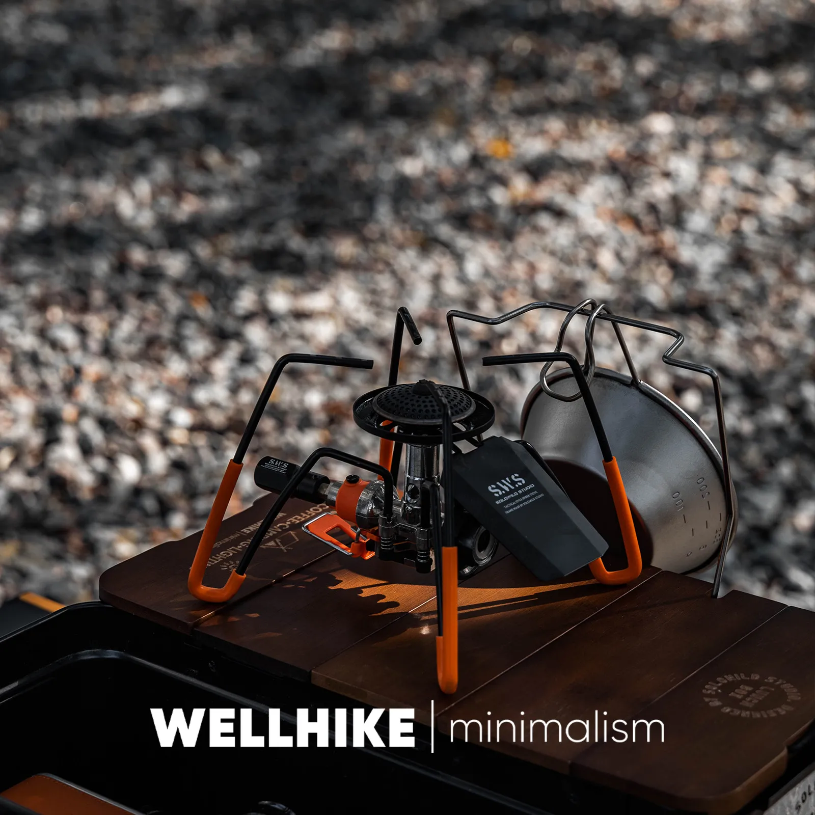 WELLHIKE 5-Panel Foldable Wooden Board for Lunch Box – Retro