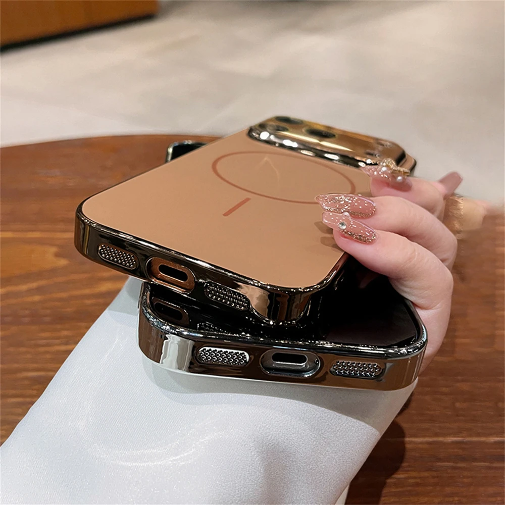 Роскошный жесткий чехол-бампер – обзор и цена Luxury Plating Case