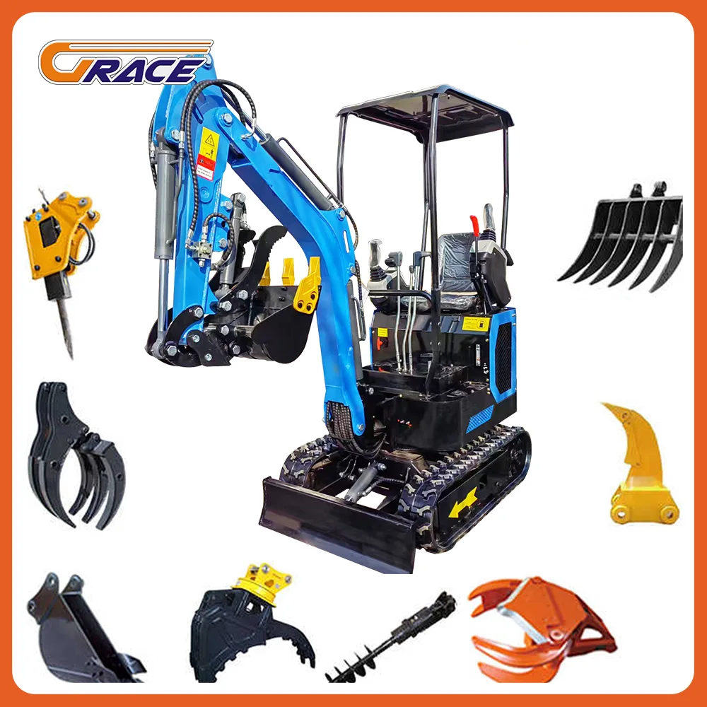 

CE Excavator Price 1 ton 1.5 ton 3 ton Small Micro Digger Machine Prices for Sale with EPA for Sale