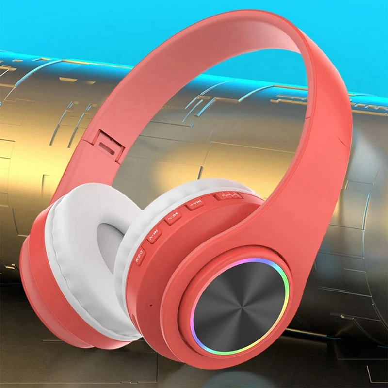 หูฟังสเตอริโอพับได้สำหรับสำนักงานบ้านอัจฉริยะชุดหูฟังบลูทูธไร้สายใหม่