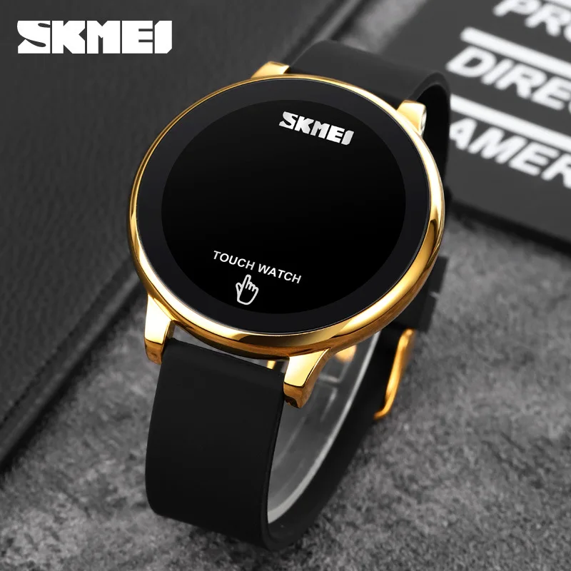 Skmei LED Electronic Watch Multifunctional Waterproof Sports Watch Simple Men and Women Luminous Electronic Watch