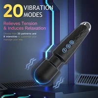 Powerful Vibrator Women's Magic Wand USB Rechargeable Waterproof Massager Clitoral G-Spot Vibrator Sex Toy Suitable for Adults - Image 2