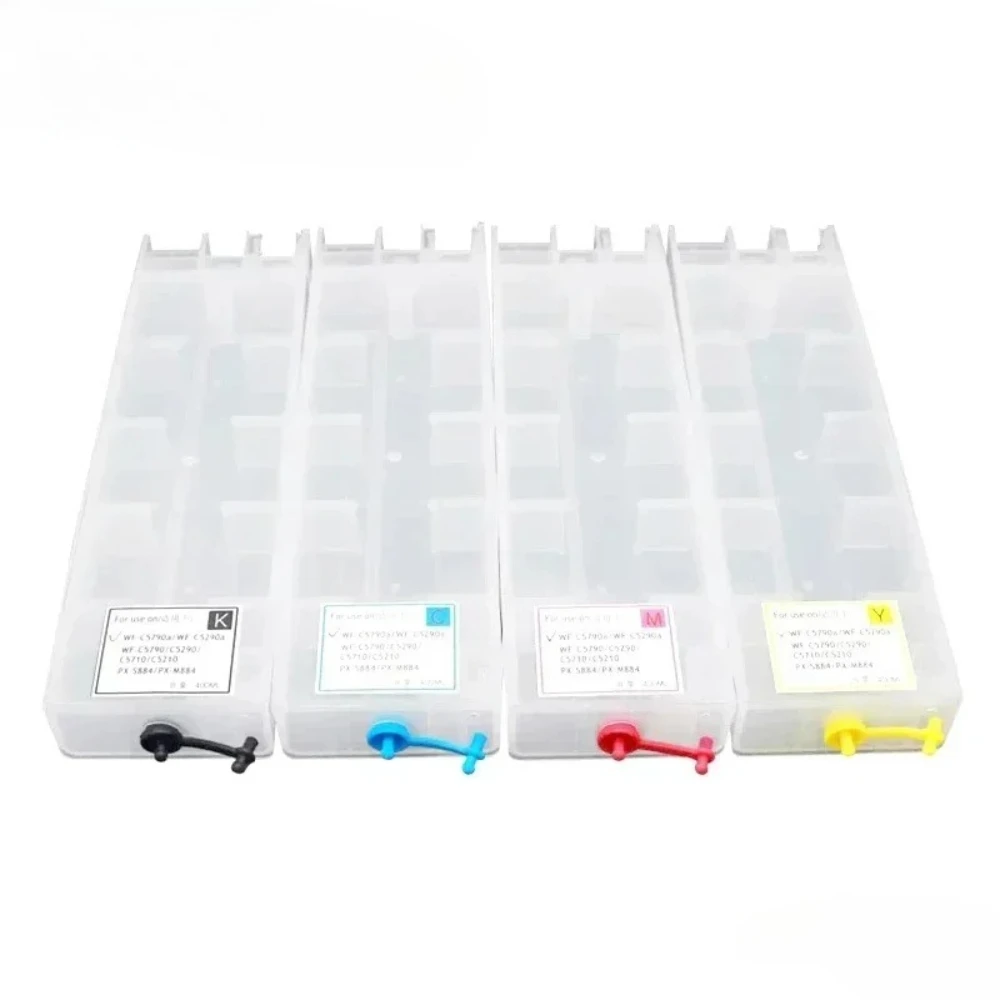 Version Refill Ink Cartridge for Epson WF C5210 C5290 C5710 C5790 C5380 C5890 With Permanent Chip