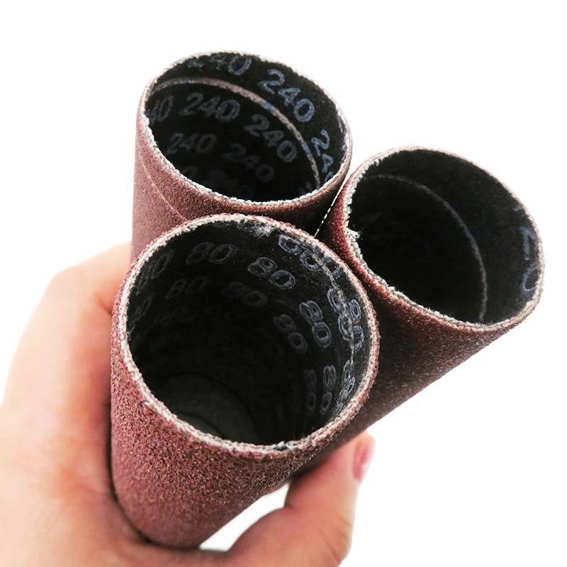 Sander Sleeves 80, 120, 240 Grit Sandpaper, 1/2