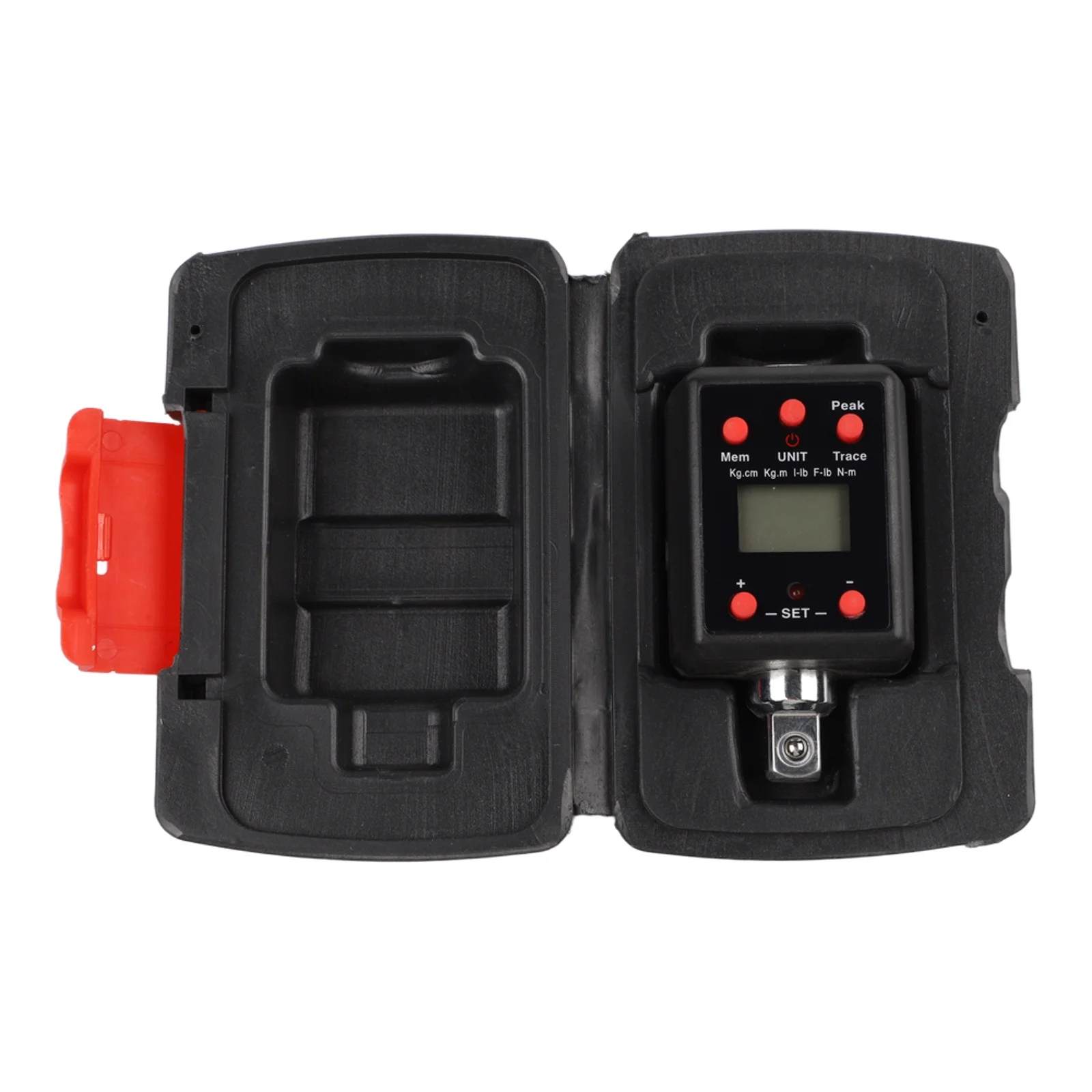 For Home Users Digital Torque Wrench Automatic Power Off Adapter Torque Wrench Dual Measurement Units Audible Alerts System