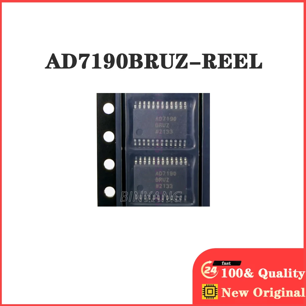 (1piece) 100%  AD7190BRUZ-REEL AD7190BRU TSSOP-24  New Original Stock IC Electronic Components