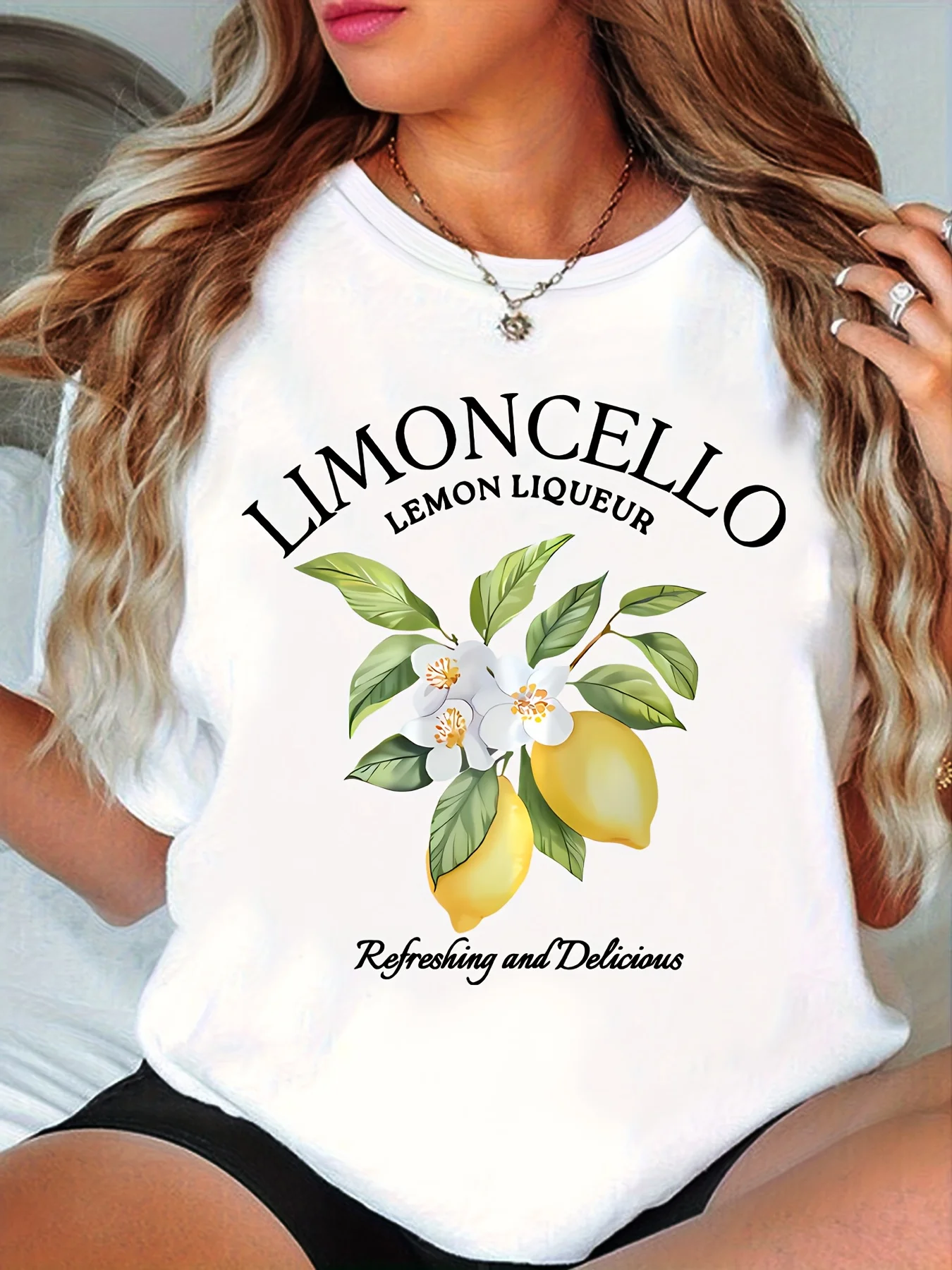 

2025 Новая рубашка унисекс с буквенным узором и принтом в уличной моде, с короткими рукавами из чистого хлопка, с круглым вырезом и короткими рукавами