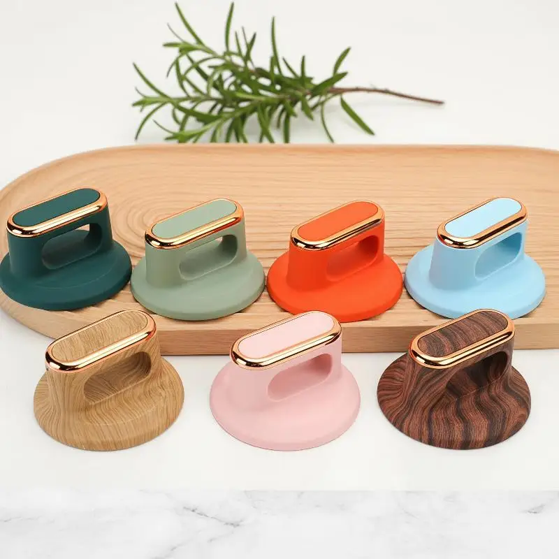 Universal Bakelite Pot Lid Knobs Caps Heat-Resistant Cooking Pan Lifting Handle Replacement Kitchen Cookware Handgrip For Pots