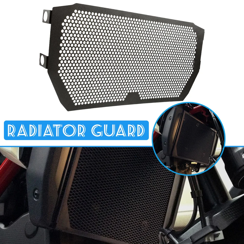 

For DUCATI MONSTER 1200 1200S 821 MONSTER 2014 2015 2016 Motorcycle Accessories Radiator Grille Guard Cover Oil Cooler Protector