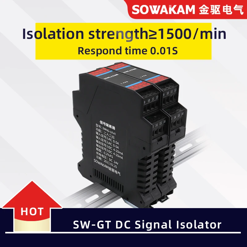 Imagem -02 - Transmissor da Tensão Atual da Entrada Múltipla Transdutor do Isolamento C.a. 5a 1000v Saída 420ma 010v 5v