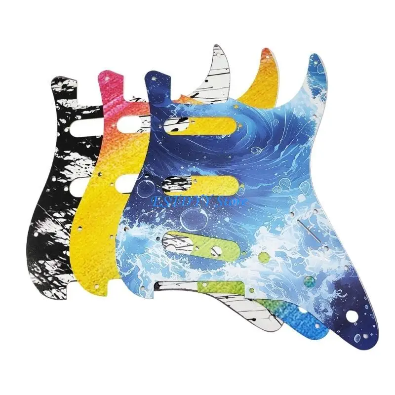 

G6DE Electric Guitar Pickguard Assembly Scratch Plate Guitar Accessory Guitar Back Plate Scratchplate Suitable for Guitar