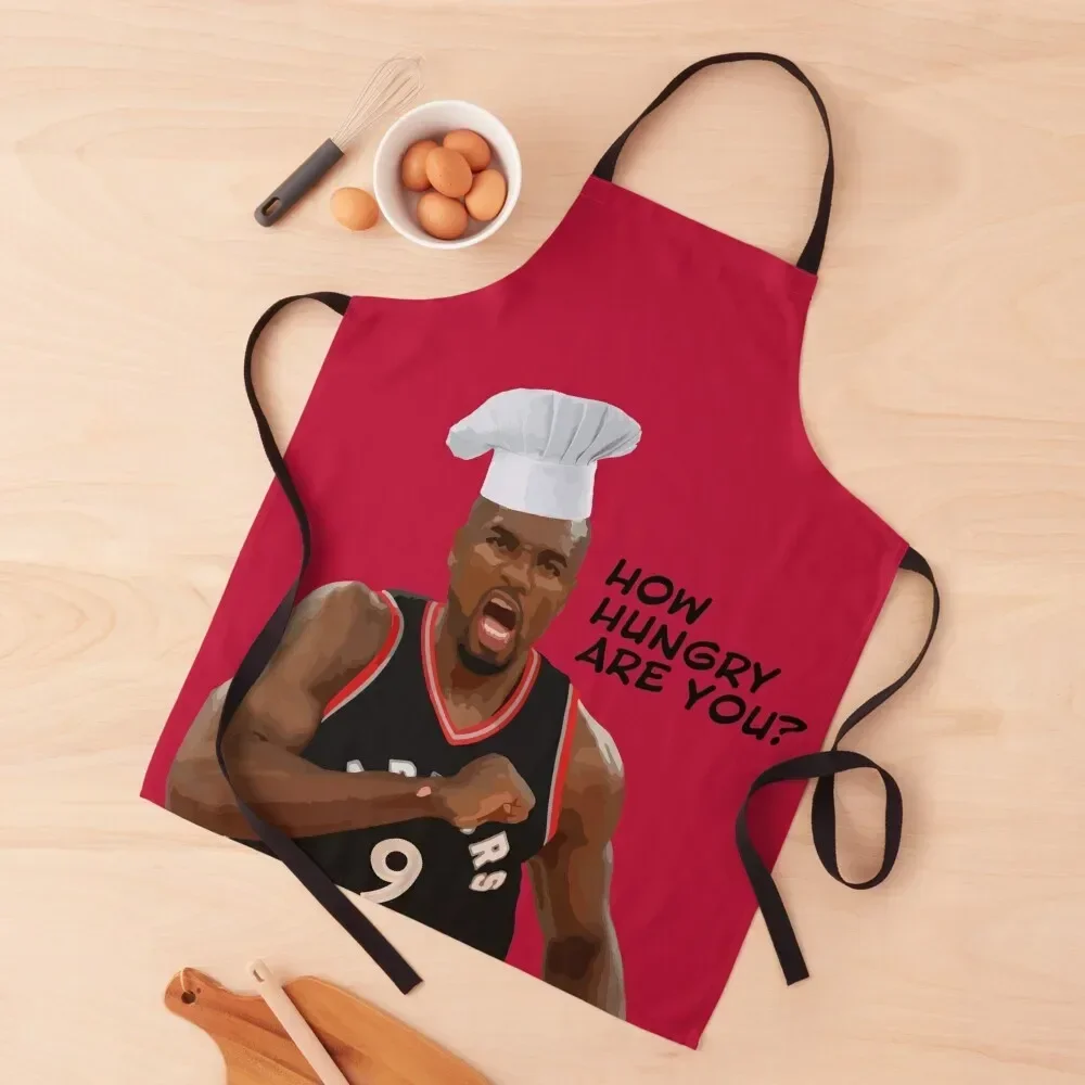 

Raptor's Serge Ibaka - How hungry are you Apron christmas kitchen cloths Women Kitchen'S Kitchen Utensils Chef Accessory Apron