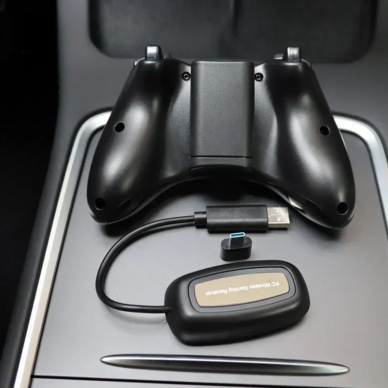 ل تسلا نموذج 3/Y/S/X مقبض اللعبة اللاسلكية وحدة تحكم بالشاشة التلفزيون اللوحي الكمبيوتر عصا التحكم XBOX 360 مظهر الملحقات 2021-2024