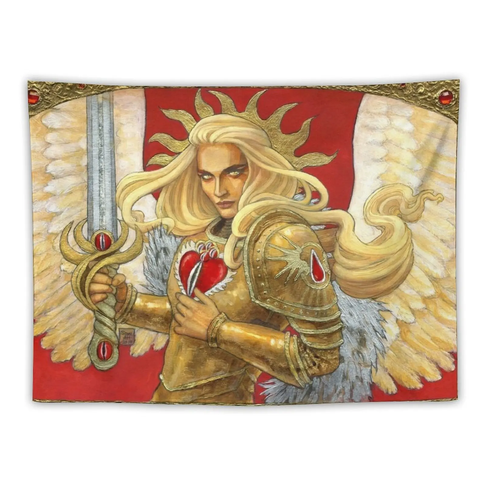 

Blood Angel Tapestry Wall Decor Hanging Wall Decor Aesthetic Home Decor Wall Art Tapestry