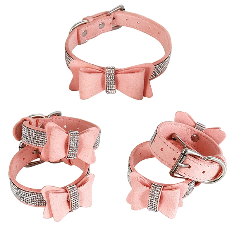 Seksspeeltjes Voor Vrouwen Van Hoge Kwaliteit Diamant Strik Hals Kraag Ketting Handboeien Speelgoed Set Bdsm Cosplay Bondage Gear Exotische Accessoires