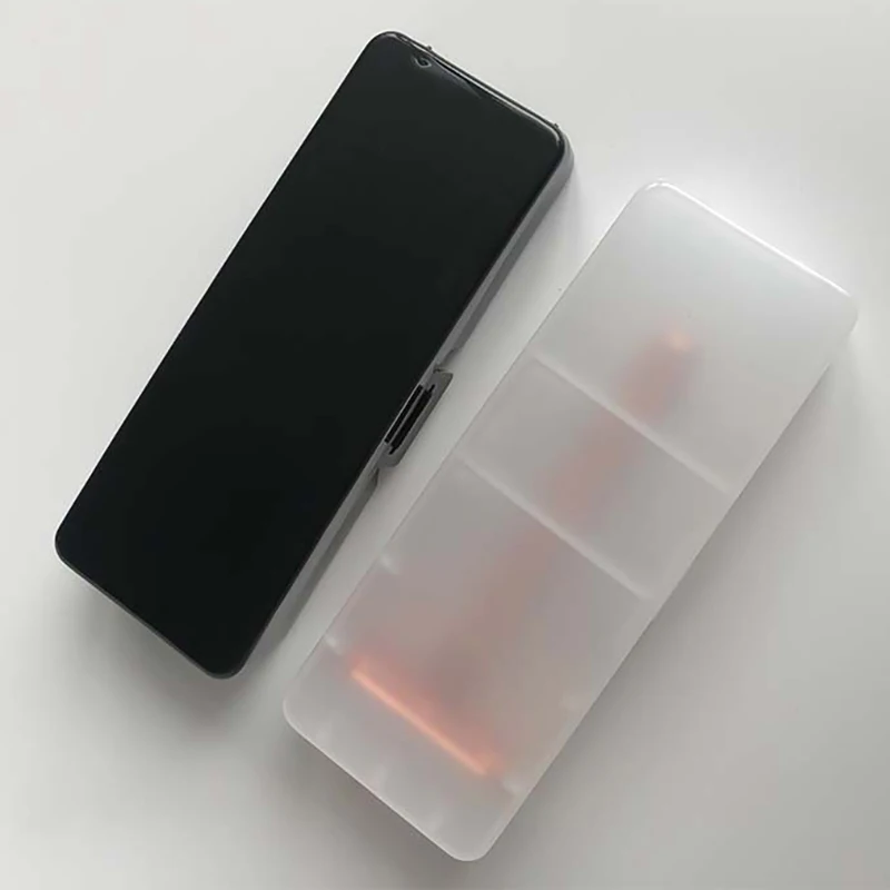 Men Universal Shaver Storage Box Handle Box Full Transparent Plastic Case Razor Boxs Eco-Friendly PP Shaving Box High Quality