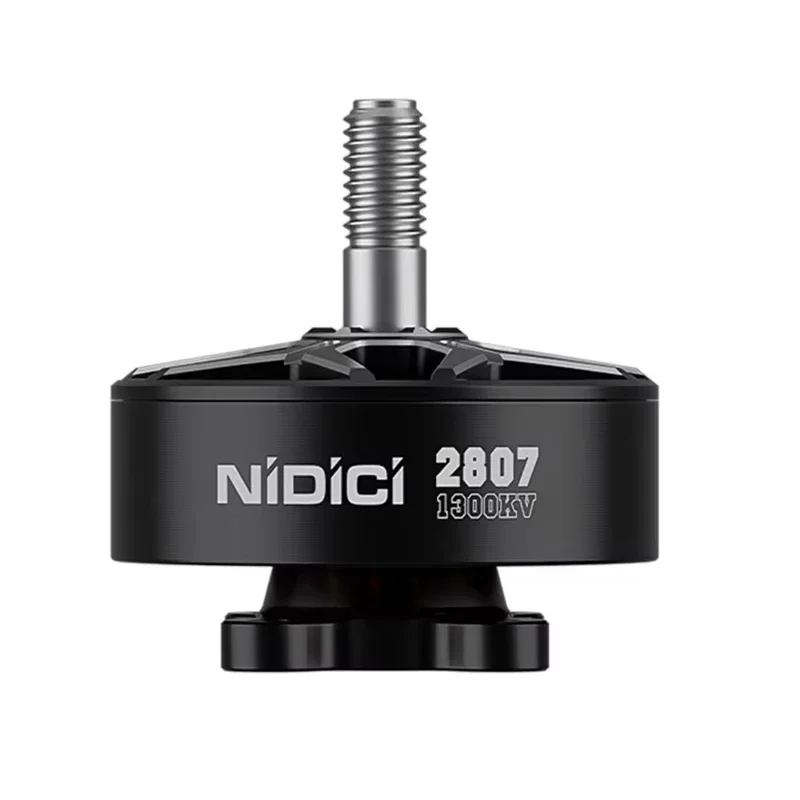 IFlight NIDICI 2807 1300KV Motor sin escobillas eje de 5 mm Compatible con hélice de 7 pulgadas para RC FPV Drone