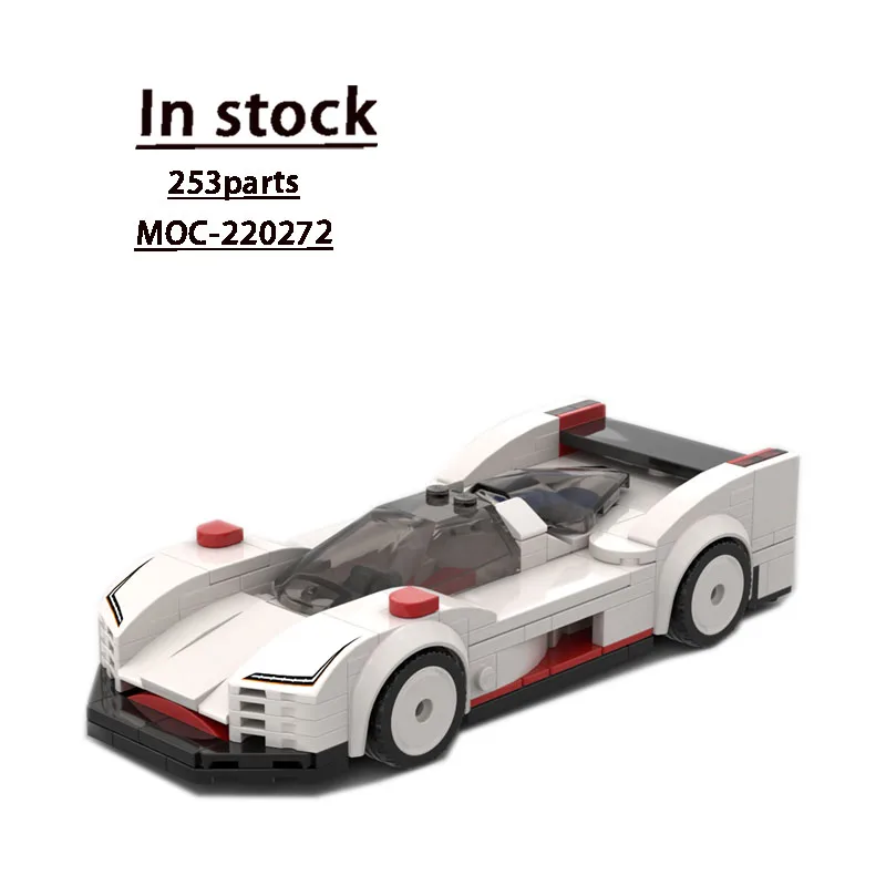 

MOC-220272Новый культовый спортивный автомобиль 90-х годов, гоночный автомобиль, строительные блоки, модель 253 части, MOC, креативные строительные блоки для мальчиков и детей на день рождения, игрушка в подарок