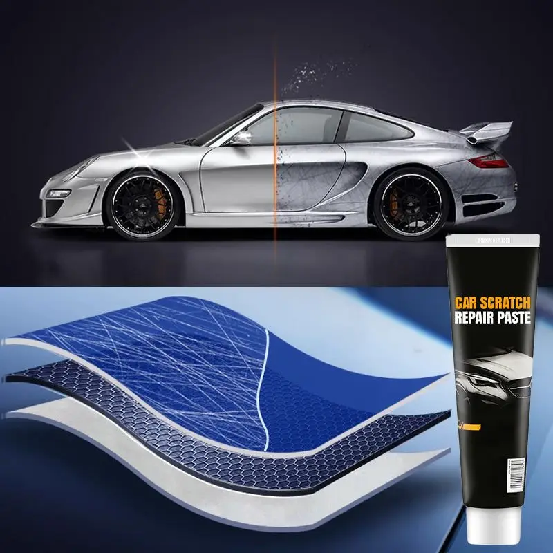 Car Scratch Repair Paste Works on All Types of Paint Enhance gloss Paint Spraying Outfit No harm to the original paint