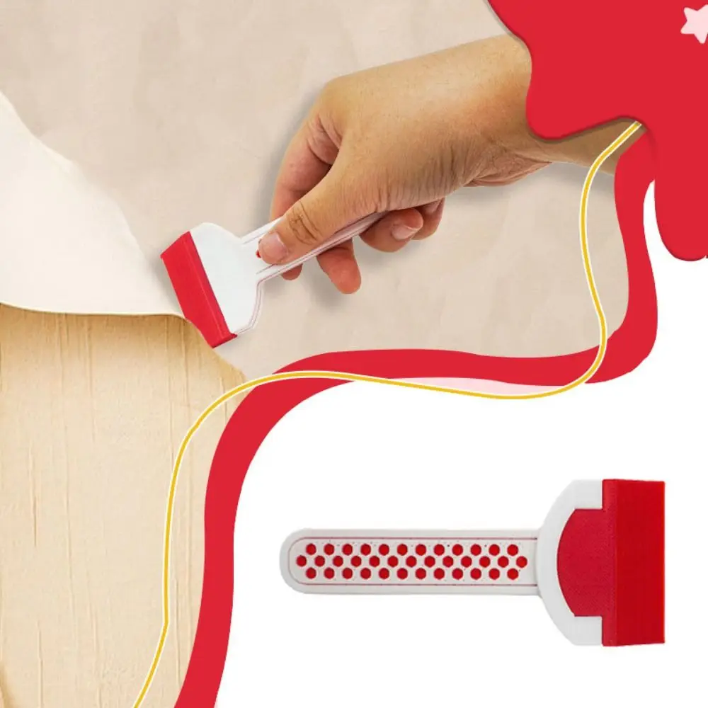 Detachable Plastic Caulking Tool Lightweight Non-slip Handle Caulk Grout Remover Portable Multi-functional