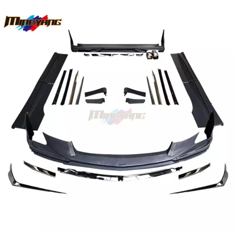 

Modification NEW ARRIVED SC Modellista BODY KIT PP MATERIAL BUMPER for ALPHARD Bodykit 2018-ON