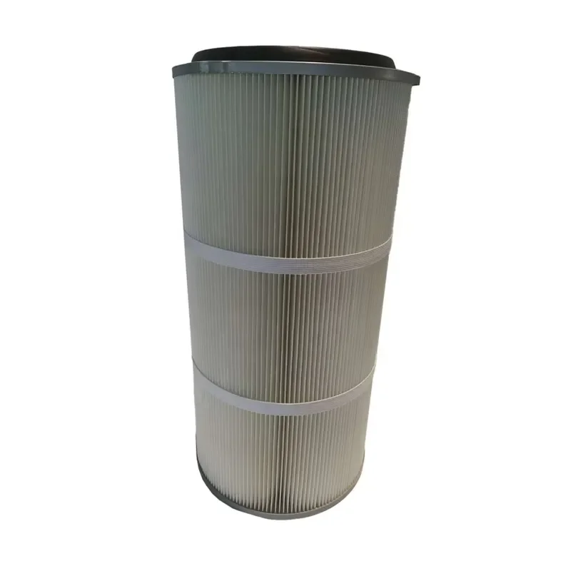 Compact Flat Polyester Dust Filter Cartridge Air Pollution Collector