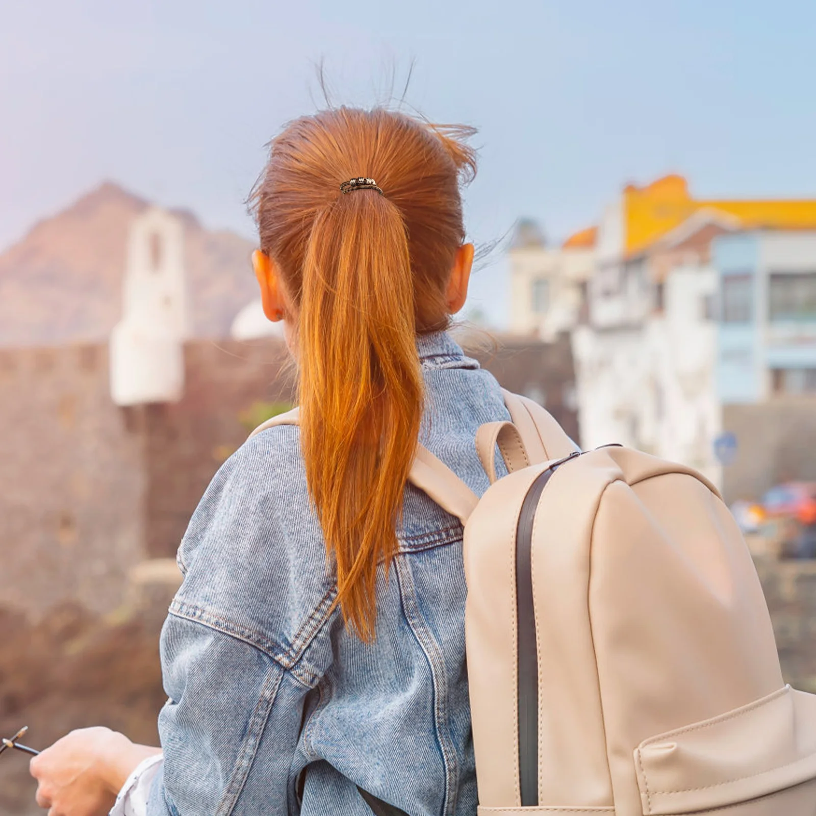 

5Pcs Multifunctional Hair Ties for Women Elegant Elastics Rubber Scrunchies Bracelets for Any Occasion High-Elasticity Hair Tie