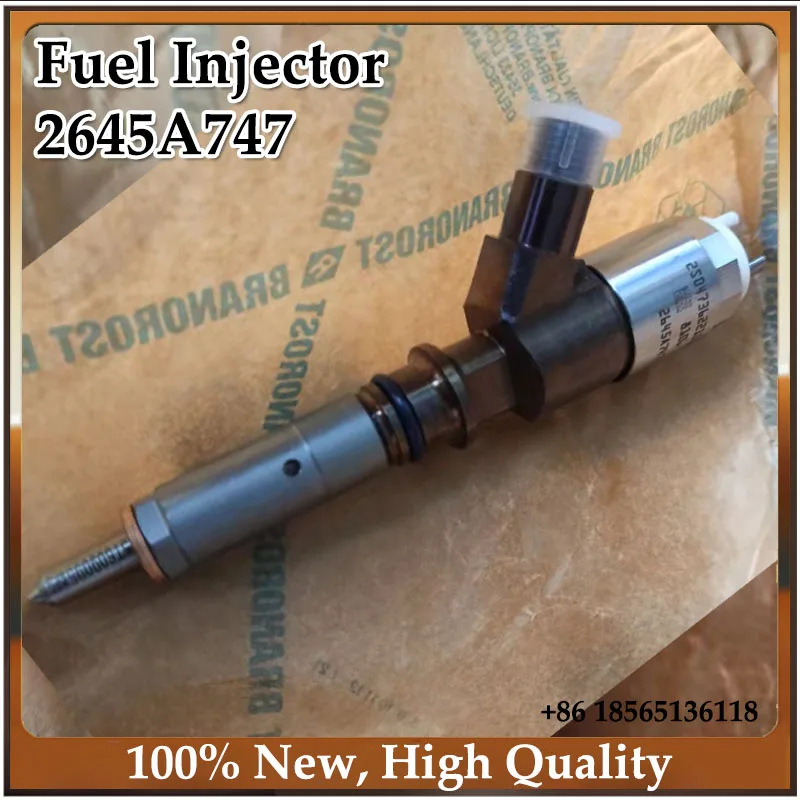 

320-0680 2645A747 Nozzle Injector C6.6 C4.4 Diesel Engine Fuel Injector For Excavator E323D 323D 3200680