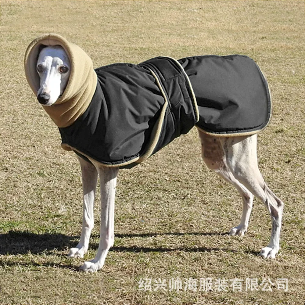 Whippet Dog Coat Waterproof Winter Warm Medium Large Dog Outfits Wolfhound Shepherd Clothing Greyhounds Dogs Clothes Jacket