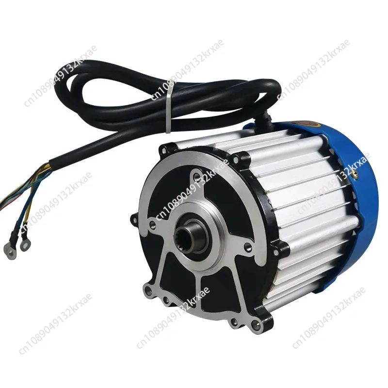 Suitable forElectric Tricycle Motor 48V60V Special Electric Vehicle Pure Copper Motor 14 Teeth DC Brushless Differential