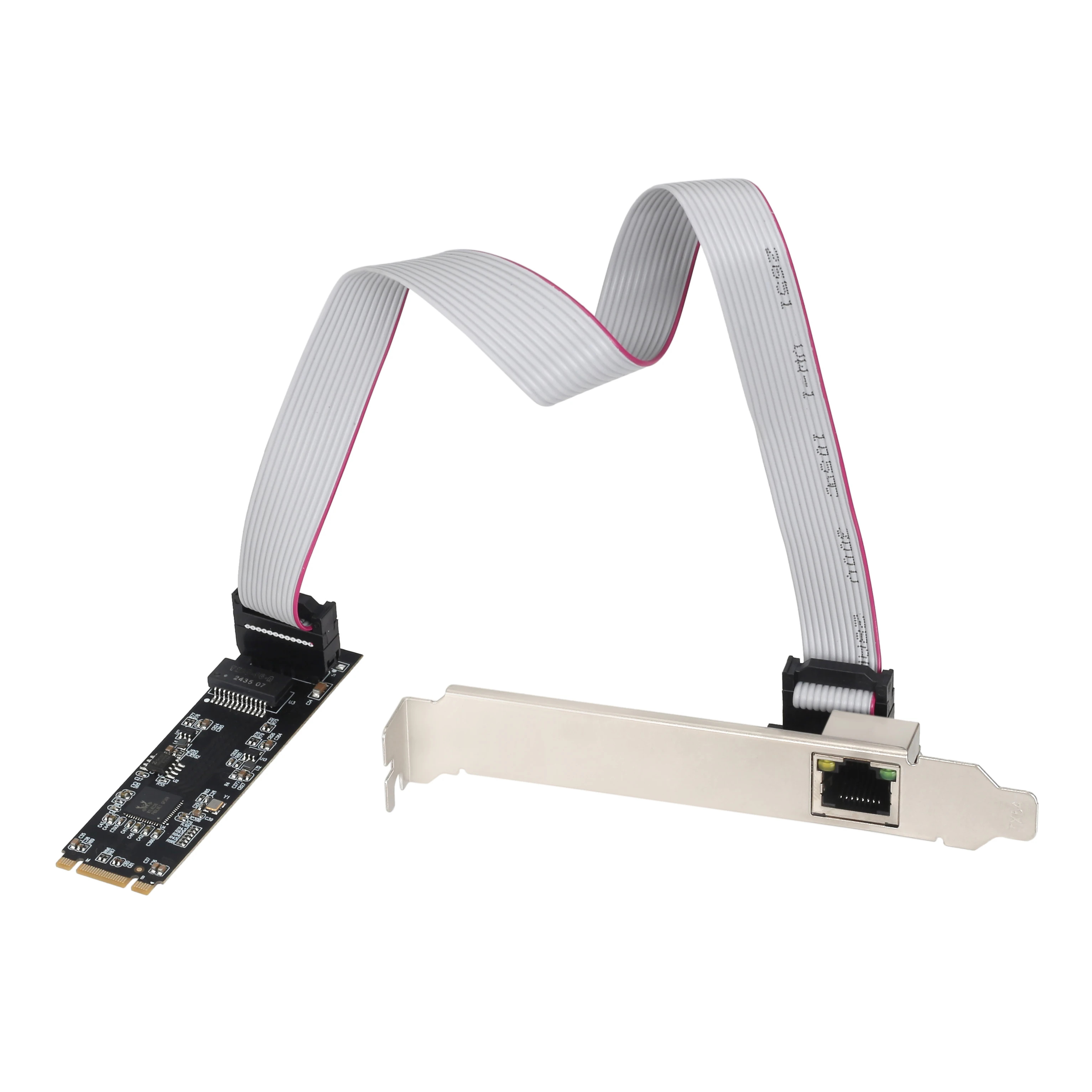 5GBase-T 1 Port 5000Mbps M.2 b key M key to PCIe 5gb Ethernet Card Realtek RTL8126 RJ45 LAN Controller Card