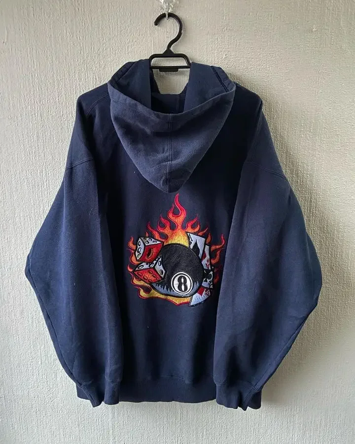 Y2K New JNCO Hoodie Cartoon Graphics Hoodies Men Women Retro Harajuku Hip Hop Gothic Oversize Pullover Loose Sweatshirt Clothes